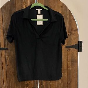 H&M Navy Terrycloth Polo